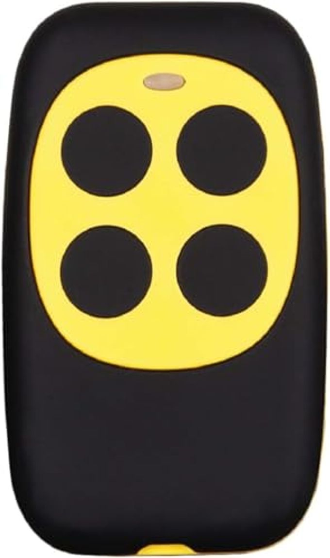 XIHADA 4-Button Universal Gate and Garage Door Fixed Code and Rolling Code Garage Door Remote Control/Remote Keyless Key Multi Frequency 280MHZ-350MHZ/380MHZ-450MHZ/867MHZ-868MHZ (Yellow) - Image 1