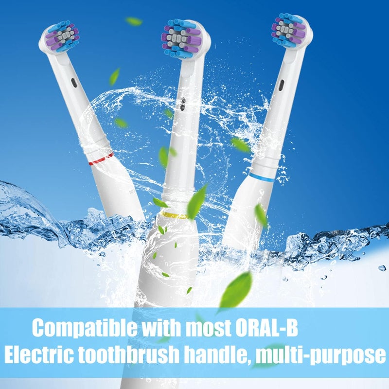 Mailink Replacement Toothbrush Heads for Oral-B, 8 Pack Replacement Heads Compatible with Oral B Braun Electric Toothbrush - Image 5