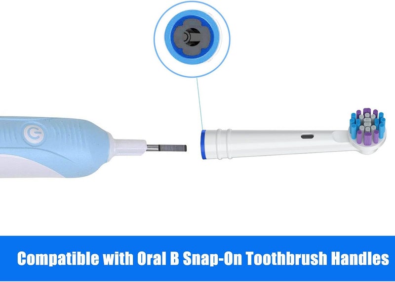 Mailink Replacement Toothbrush Heads for Oral-B, 8 Pack Replacement Heads Compatible with Oral B Braun Electric Toothbrush - Image 3