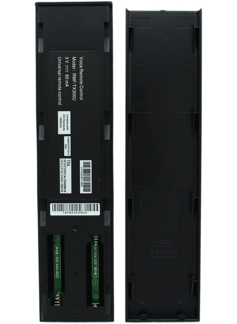 ELTRAZONE Replacement Voice Remote Control RMF-TX300U for Sony TV XBR-43X800E XBR-49X800E XBR-55X800E XBR-65X850E XBR-75X850E XBR-55X806E XBR43X800E XBR49X800E XBR55X800E XBR55X800E 0E XBR6 5X850E XBR75X850E with battery - Image 5