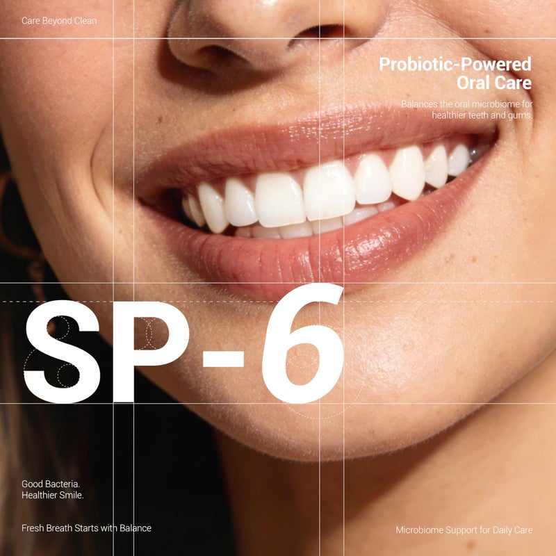 MSDRWIKEY SP-6 Toothpaste, Cooling Fresh Breath, and Popping 7-Pro Whitening Toothpaste Bundle | 6 Probiotics for Oral Health, Fluoride-Free, Safe for Enamel, Deep Whitening & Freshness - Image 2