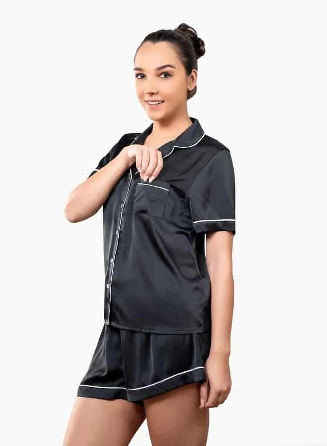 Aadaraya Ss Classic Short Pj Set For Female