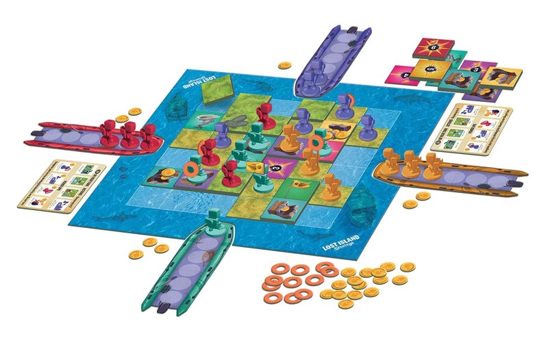 jumbo Stratego Lost Island, Fun Multiplayer Family Strategy Game, 2-4 Players, Aged 8 Years Plus - Image 2