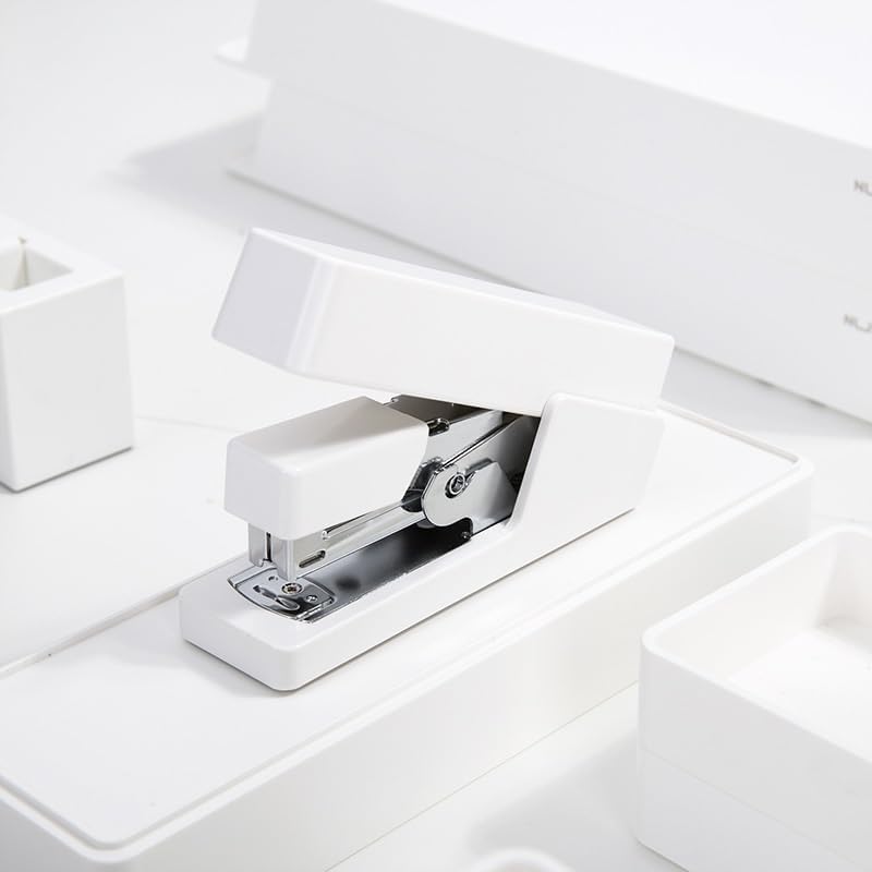 Stapler Portable Book Binding Stapling Machine Home Office(E) - Image 3