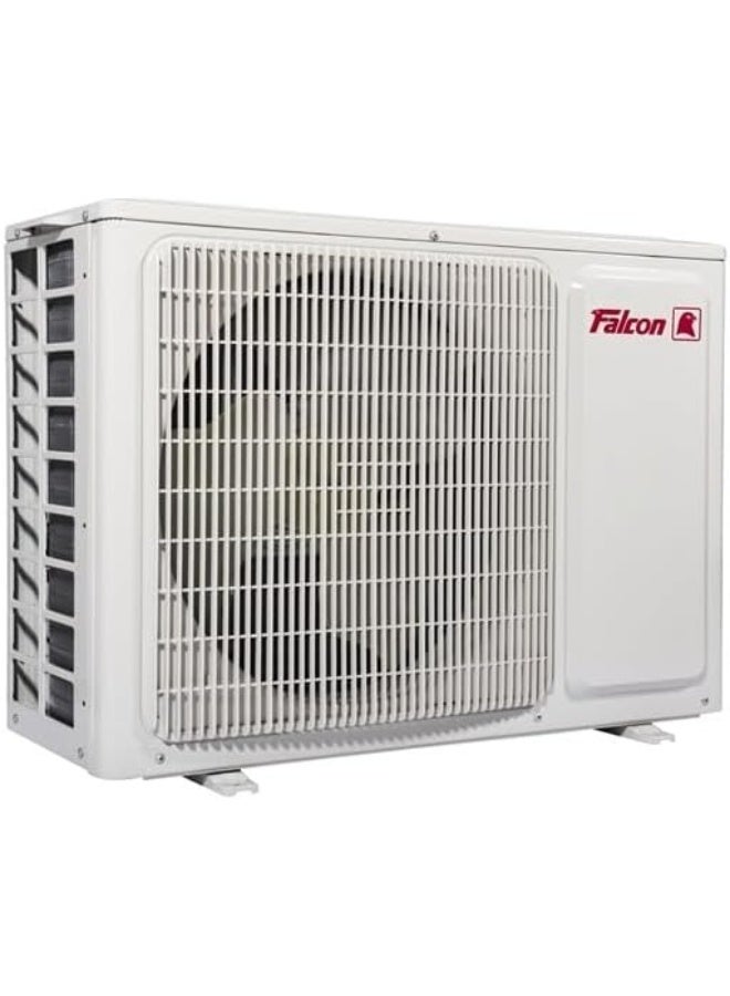 Falcon split air conditioner, cooling capacity 32,200 BTU, model FGS36C, with self-cleaning feature. Al Juffali warranty: 2 years comprehensive / 5 years on the compressor. - Image 2