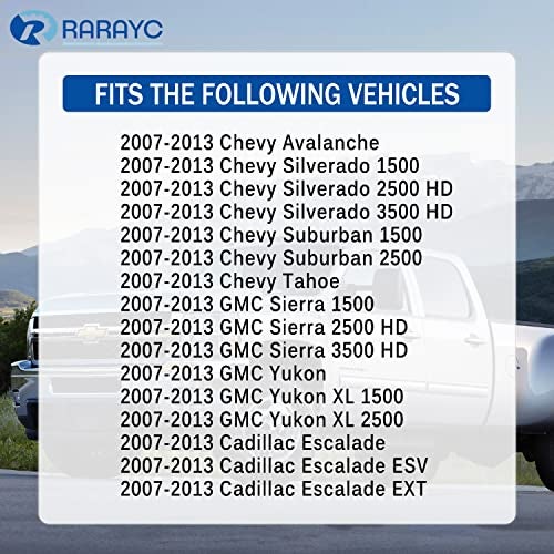 RARAYC Exterior Door Handle | Replacement for 2007-2013 Chevy Silverado Suburban Tahoe Avalanche GMC Sierra Yukon Cadillac Escalade | Front Left Driver Side - Image 2