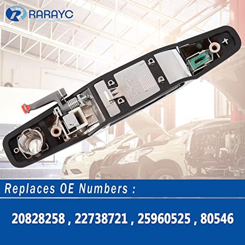 RARAYC Exterior Door Handle | Replacement for 2007-2013 Chevy Silverado Suburban Tahoe Avalanche GMC Sierra Yukon Cadillac Escalade | Front Left Driver Side - Image 4