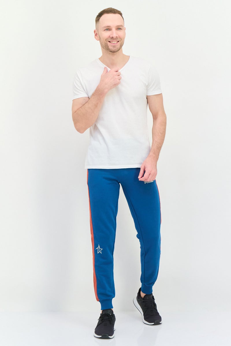 PUMA Men Regular Fit Training Jogger Pants, Teal Blue  - Image 3