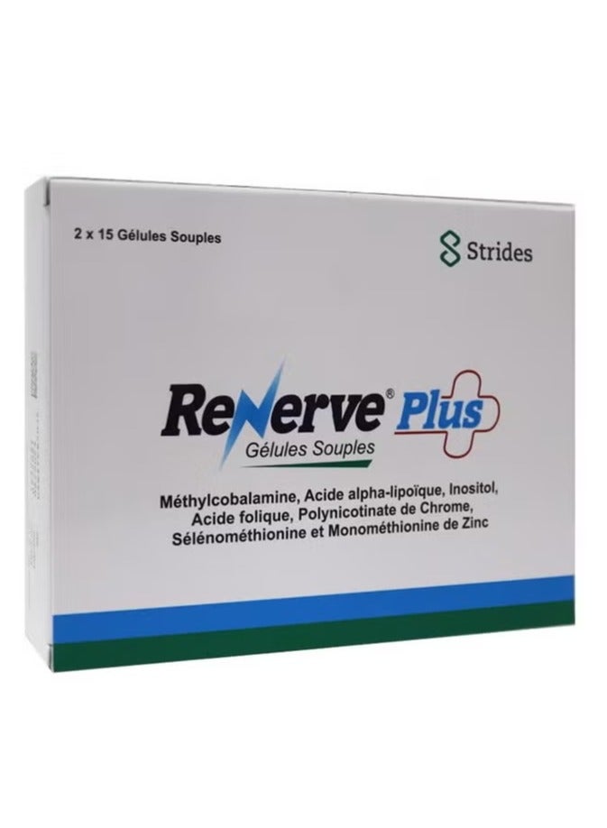 (PACK OF 2) Renerve Plus 30"s Capsules
