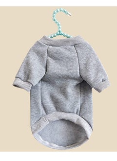 Najwa Cat Sweaters Shirts for Cats - Hairless Cat Cotton Tshirts Pet Clothes - Pullover Kitten T-Shirts with Sleeves - Cats & Small Dogs Apparel (Light Grey, Medium)  - Image 4