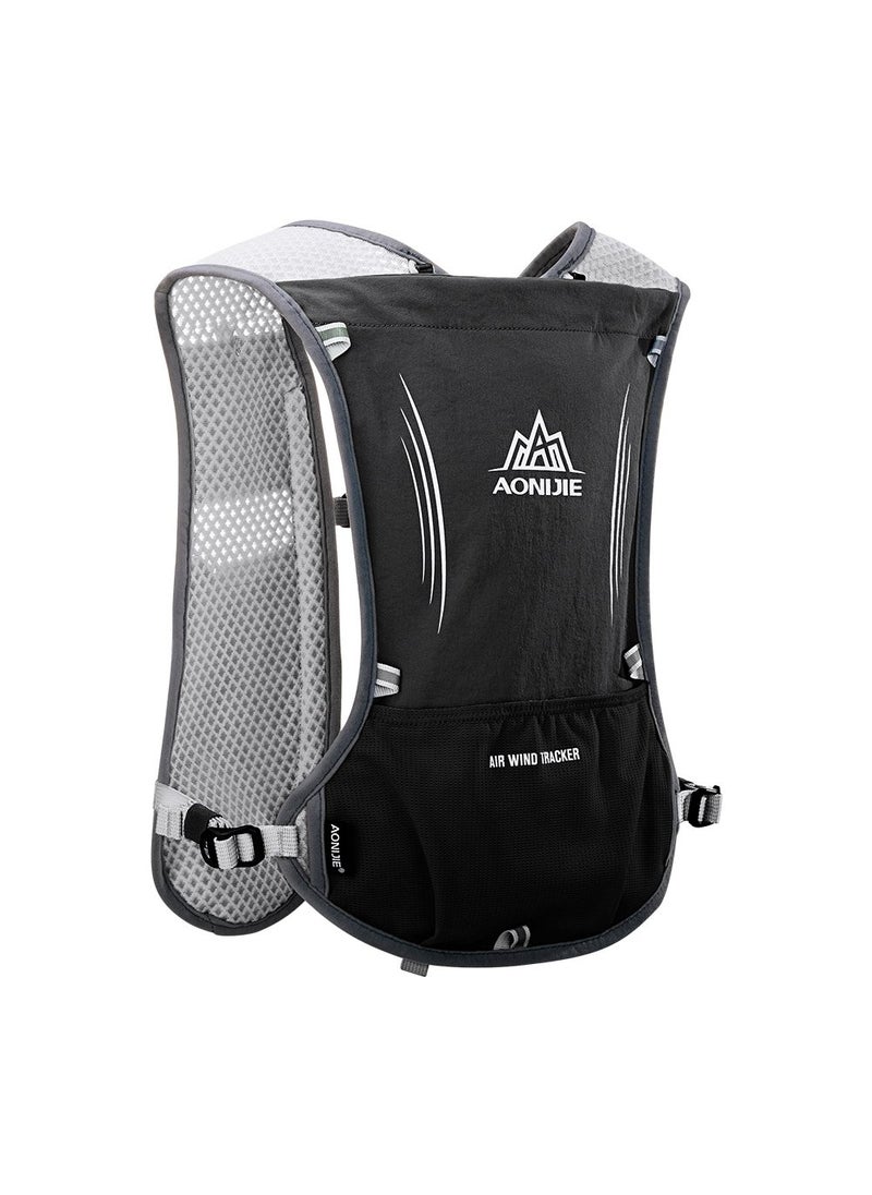 AONIJIE Aonijie Hydration Vest Pack Backpack 5L Marathoner Running Race Hydration  - Image 4