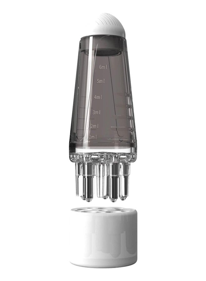 SYCOOVEN Scalp Applicator Comb for Hair Growth, Hair Oil Scalp Massager Root Comb Bottle for Essential Oil Hair Treatment (Grey) - Image 1