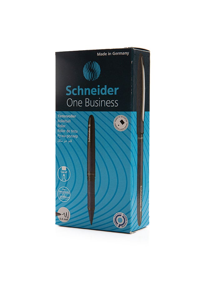 شنايدر قلم رولربول 0.6 مم أزرق | كتابة سلسة بخط 0.6 مم للدقة، حبر أزرق قابل لإعادة التعبئة، مقبض مريح للراحة الطويلة، عبوة 10 أقلام للمكتب والمدرسة - Image 3