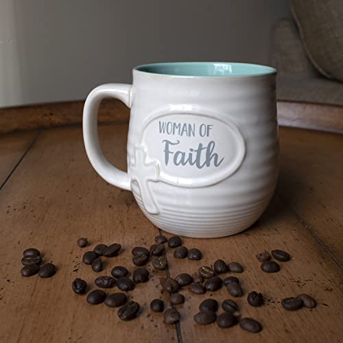 Cathedral Art Abbey & CA Gift Woman of Faith Pottery Mug, 14 fl.oz. Multi - Image 2