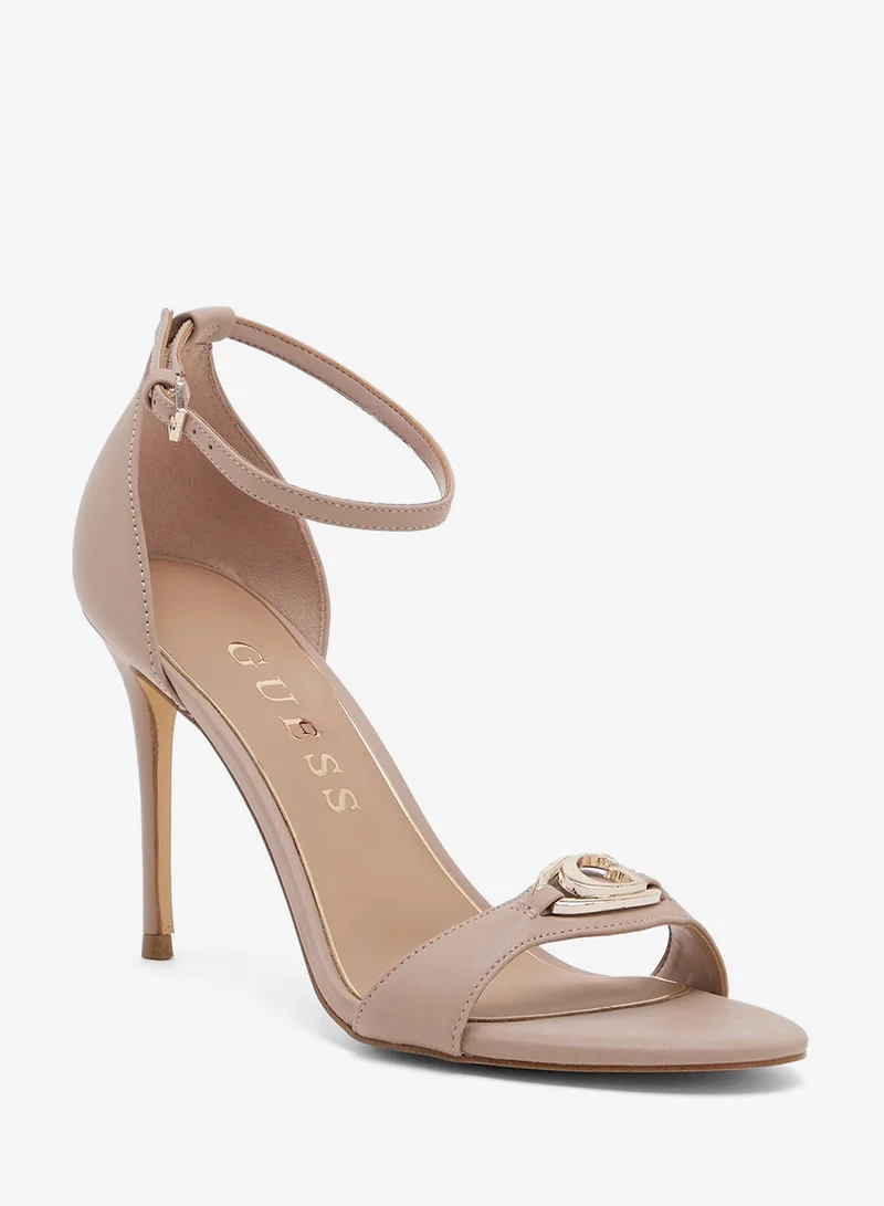 GUESS Ankle Strap High Heel Sandals