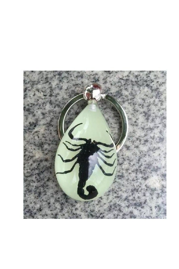 حامل مفاتيح يتوهج في الظلام على شكل عقرب حقيقي - Image 2