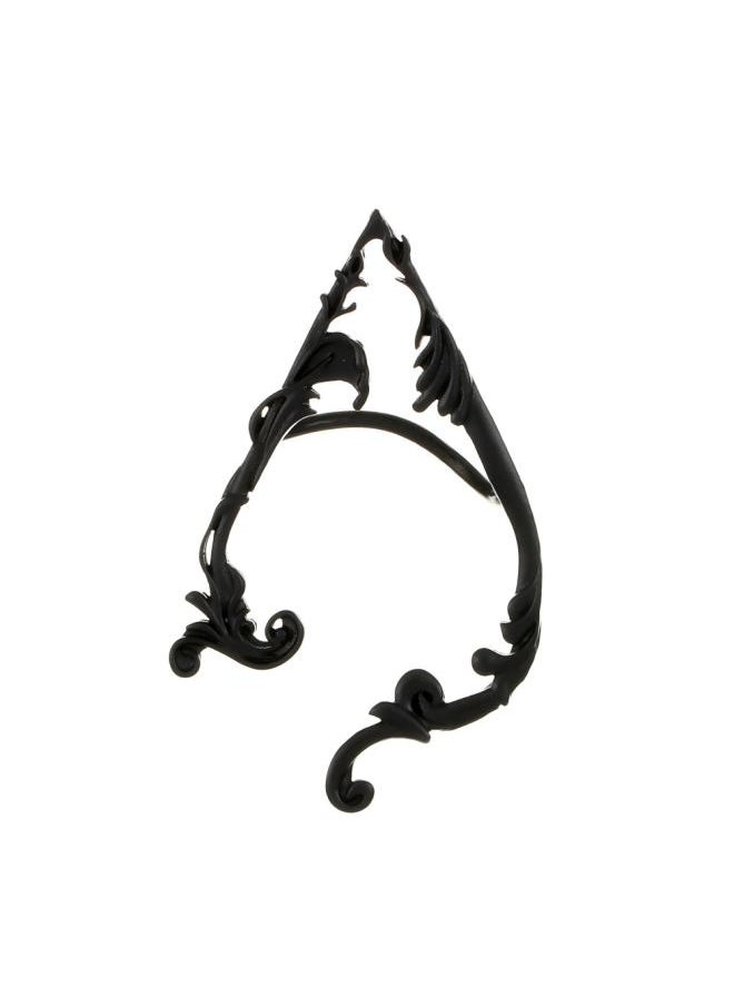 Generic Europe And The United States Hot- Retro Punk Elf Dragon Ear Hanging Single Creative Metal Cat Bat Holeless Ear Bone Clip 
