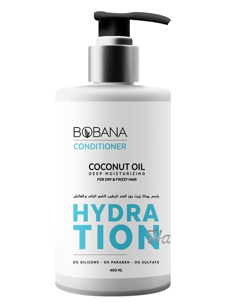 بوبانا بلسم زيت جوز الهند 400 مل 00