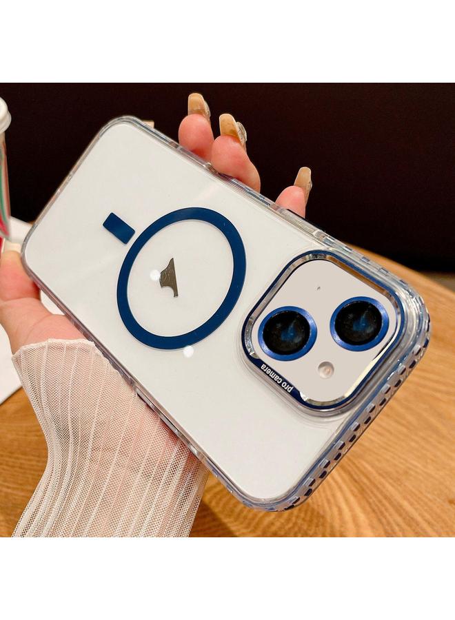 اس-توب جراب هاتف شفاف من MagSafe لهاتف iPhone 15 مع فيلم عدسة - Image 1