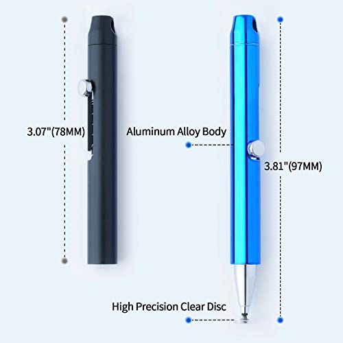Abiarst Stylus Pens for Touch Screens, Abiarst Portable High Precision Capacitive Stylus for iPad iPhone Samsung Galaxy All Universal Touch Screen Devices (5-Pack(Black/White/Blue/Silver/Rose Gold)) - Image 2