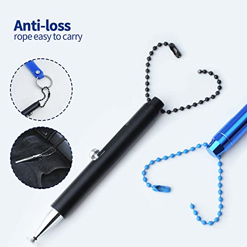 Abiarst Stylus Pens for Touch Screens, Abiarst Portable High Precision Capacitive Stylus for iPad iPhone Samsung Galaxy All Universal Touch Screen Devices (5-Pack(Black/White/Blue/Silver/Rose Gold)) - Image 4