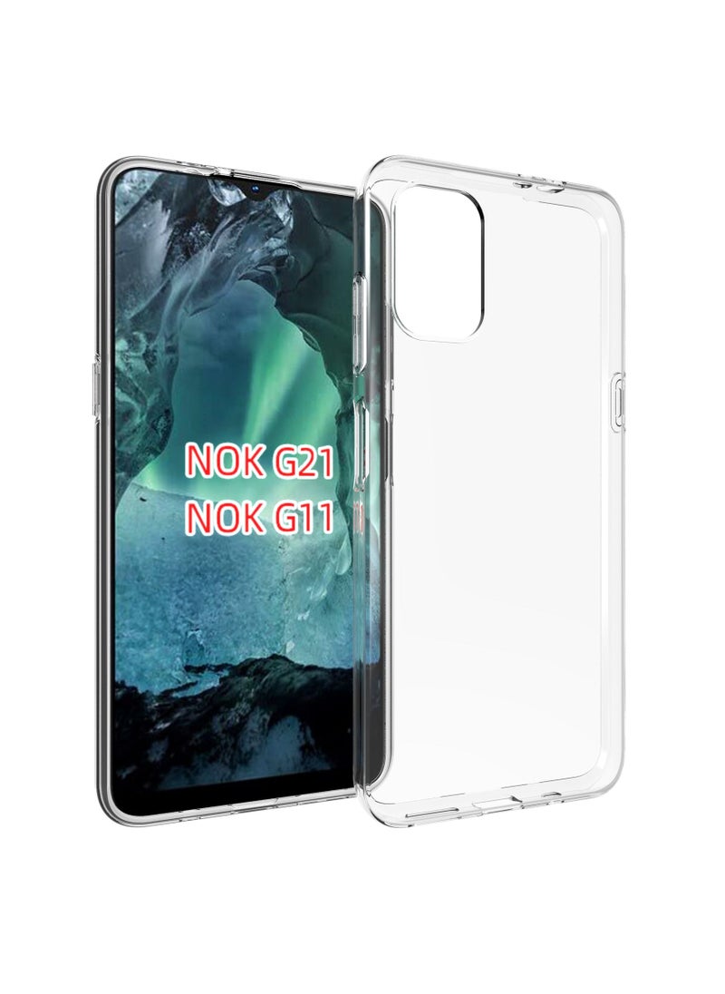 URBBKING Clear Shockproof Protection Phone Case for NOKIA G21  - Image 1