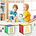 Yilloog 8 Pcs 394 Inch Pocket Dice DIY Education Playing Game Dice for Classroom Soft Foam Cubes with Clear Pocket Large Teacher Soft Cubes Learning Teaching Stacking Blocks Toys Photo Child - Image 4