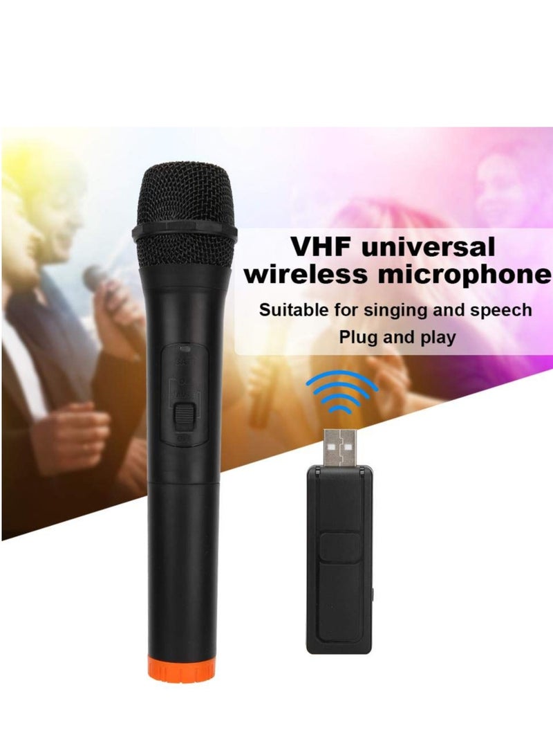 Excefore Handheld Wireless Microphone, VHF Wireless Microphone, Over 110 DB Outdoor Indoor Cordless Microphone System, Suitable for Karaoke, Singing, Party, Wedding, DJ, Speech - Image 2