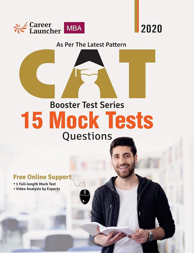 Booster Test Series CAT 2020 : 15 Mock Tests (Questions, Answers & Explanations)