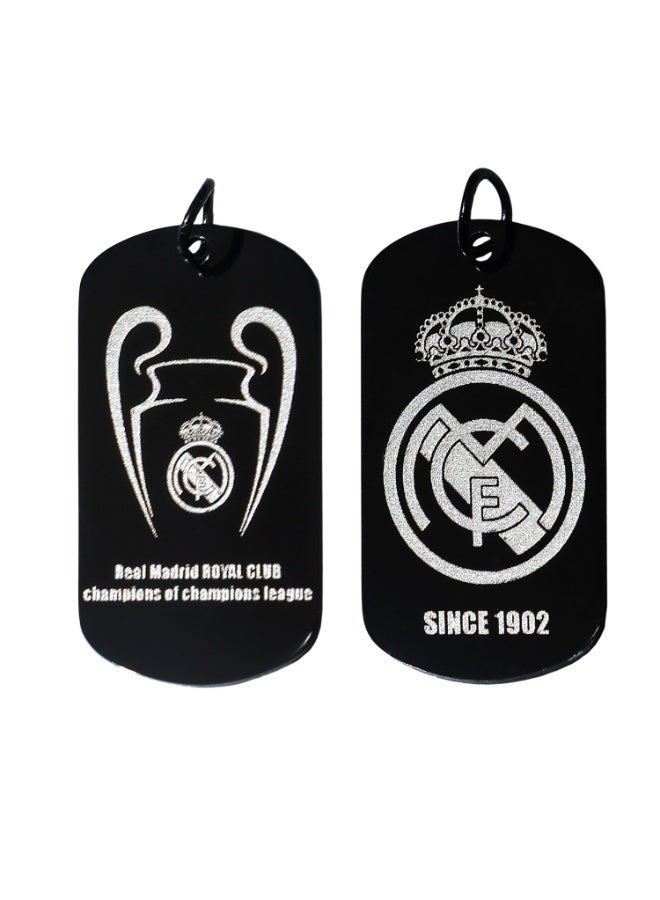 KeyAmor lux Real Madrid keychain for Real Madrid team fan, comes in fancy gift box which makes it a perfect choice for a special gift  - Image 1