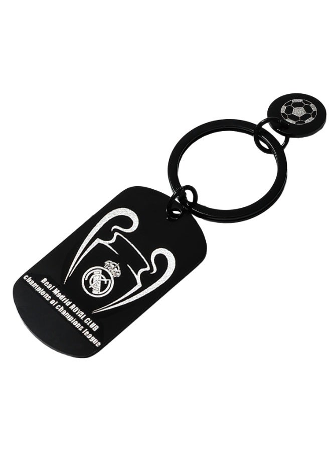 KeyAmor lux Real Madrid keychain for Real Madrid team fan, comes in fancy gift box which makes it a perfect choice for a special gift  - Image 3