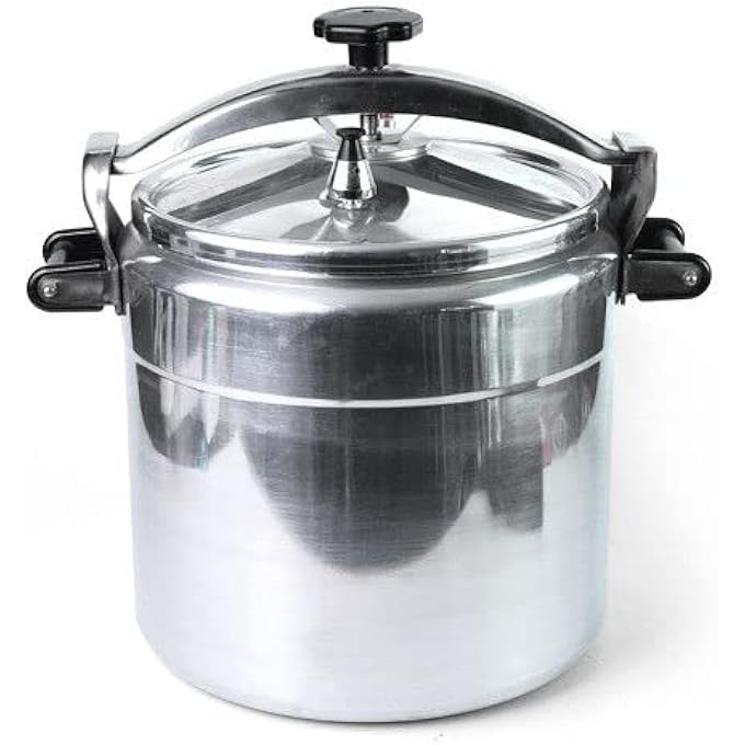 Aluminium Pressure Cooker 50 Liter SilverBlack