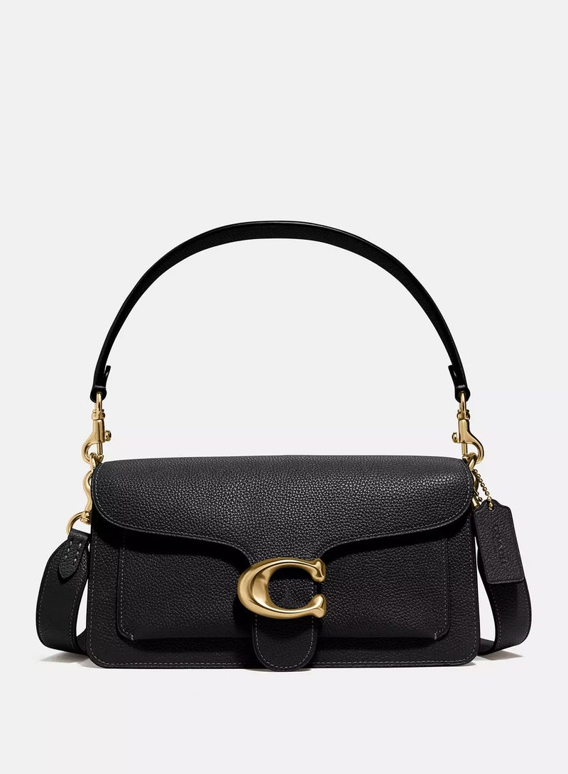 coachoutlet Coach Tabby Shoulder Bag 26, Women's Shoulder Bag, Women's Tote Bag, Women's Hand Bag,Women's Cross Body Bag, Women's Wallet, Women's Travel Bag, Black-26cm - Image 1