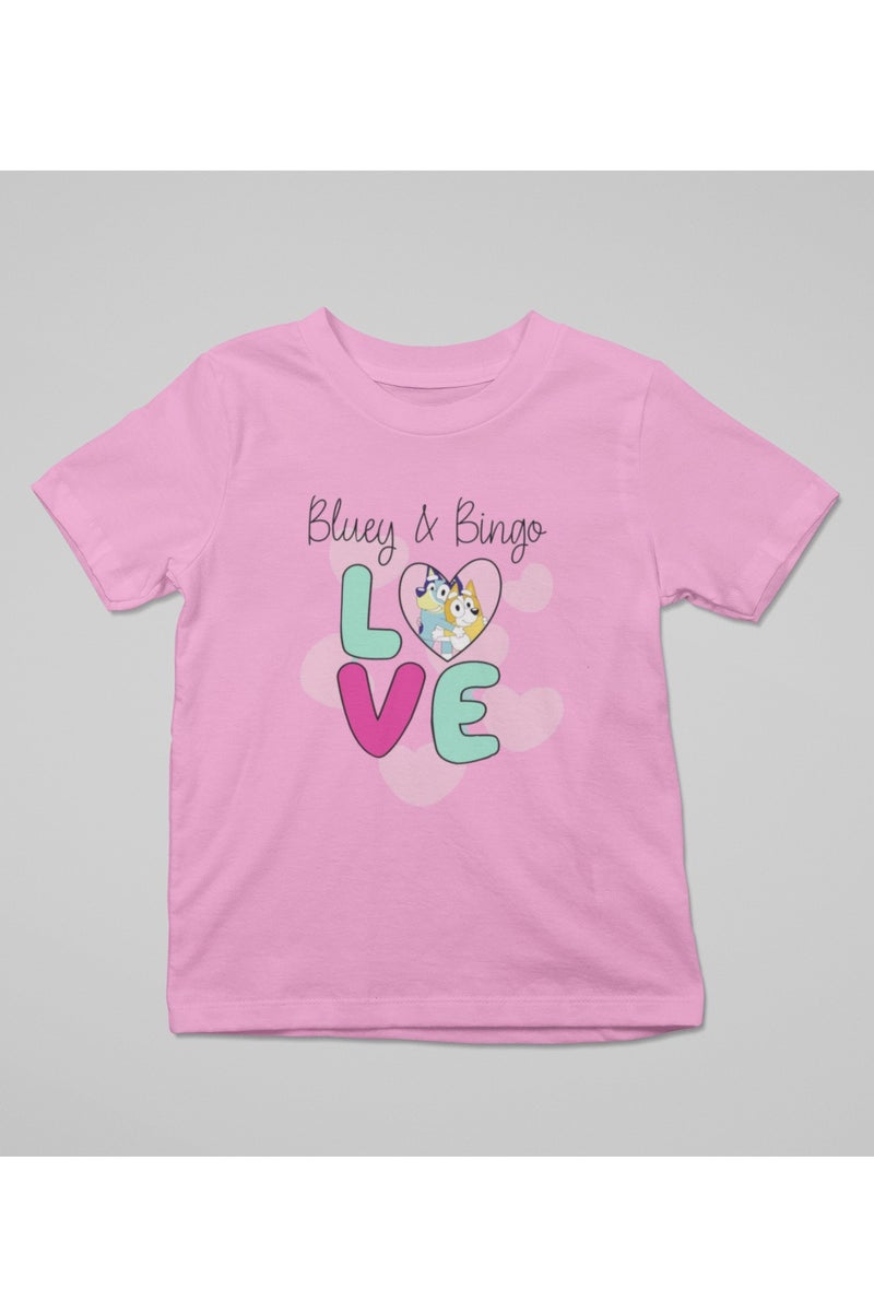ZOOM Fun Buley and Bingo Characters Kids T-Shirt for Everyday Wear