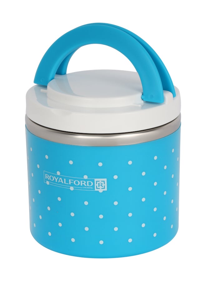 Royalford Single Layer Stainless Steel Lunch Box Assorted 630ml - Image 1
