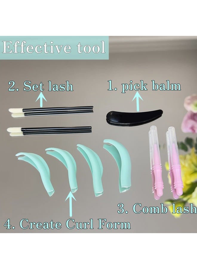 ICONSIAM Lami Glue Balm Gold Lash Lift Brow Lamination Balm Glue Strong & Fast dry 20g Gluing Cream More Than 100 applications Eyelash Perm work Well with Shields & Eyelashes Fixing Lash Firmly - Image 4