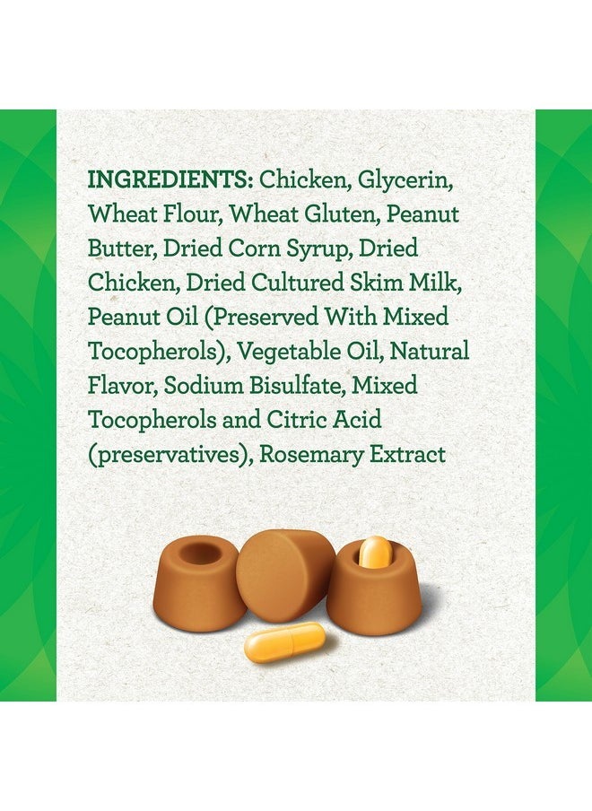 Greenies Greenies Pill Pockets for Dogs Capsule Size Natural Soft Dog Treats with Real Peanut Butter, (6) 7.9 oz. Packs (180 Treats)  - Image 5