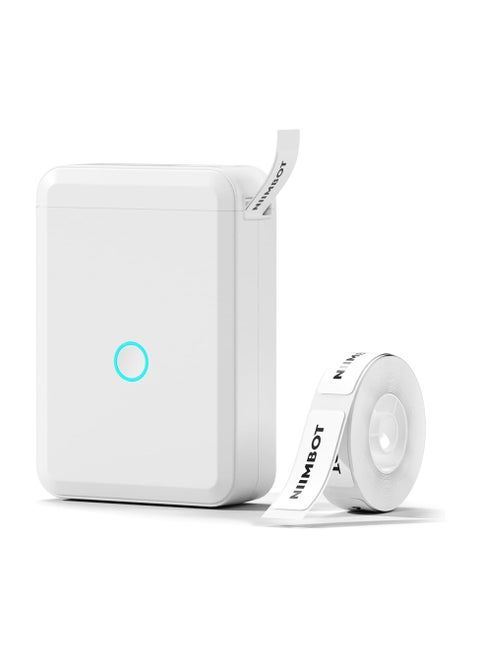 NIIMBOT D110 Mini Thermal Label Printer Machine with Tape (1.5 x 3 cm) - Portable Mini Thermal Label Maker Machine