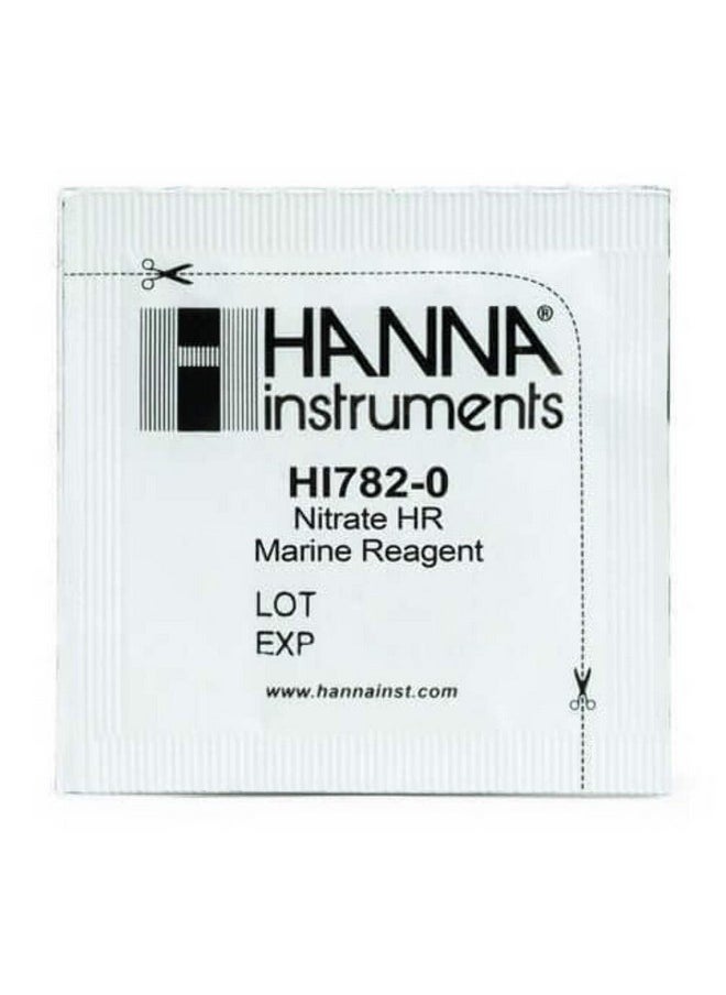 Hanna Instruments Hi78225 Marine Nitrate High Range Checker Reagents (25 Tests) 
