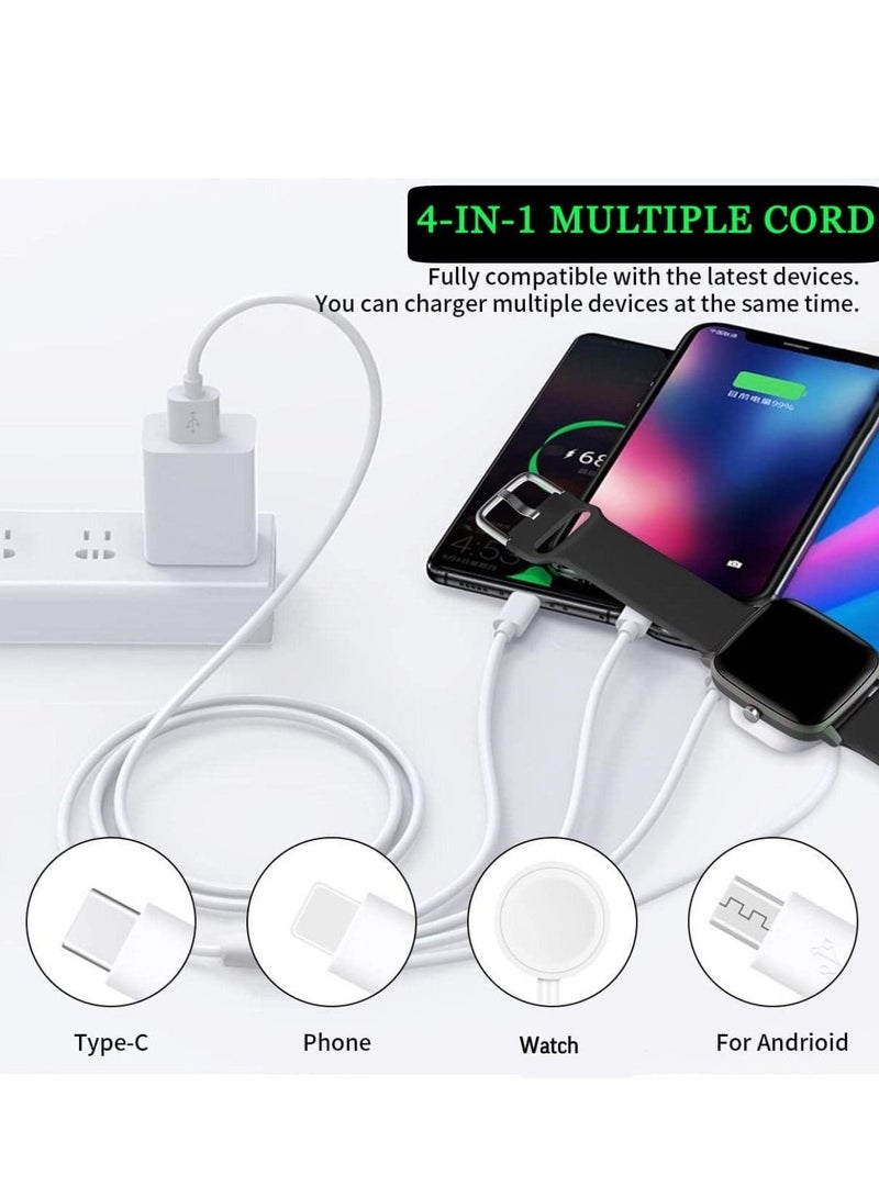 Excefore Fast Charging Braided 4 In 1 USB Cable - Image 3