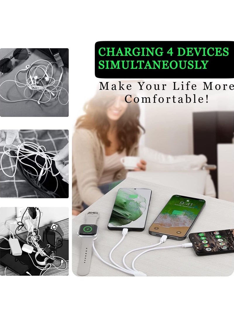 Excefore Fast Charging Braided 4 In 1 USB Cable - Image 5