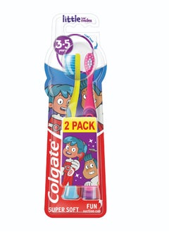 Toothbrush Little Kids 3-5 years Super Soft Pack Of 2