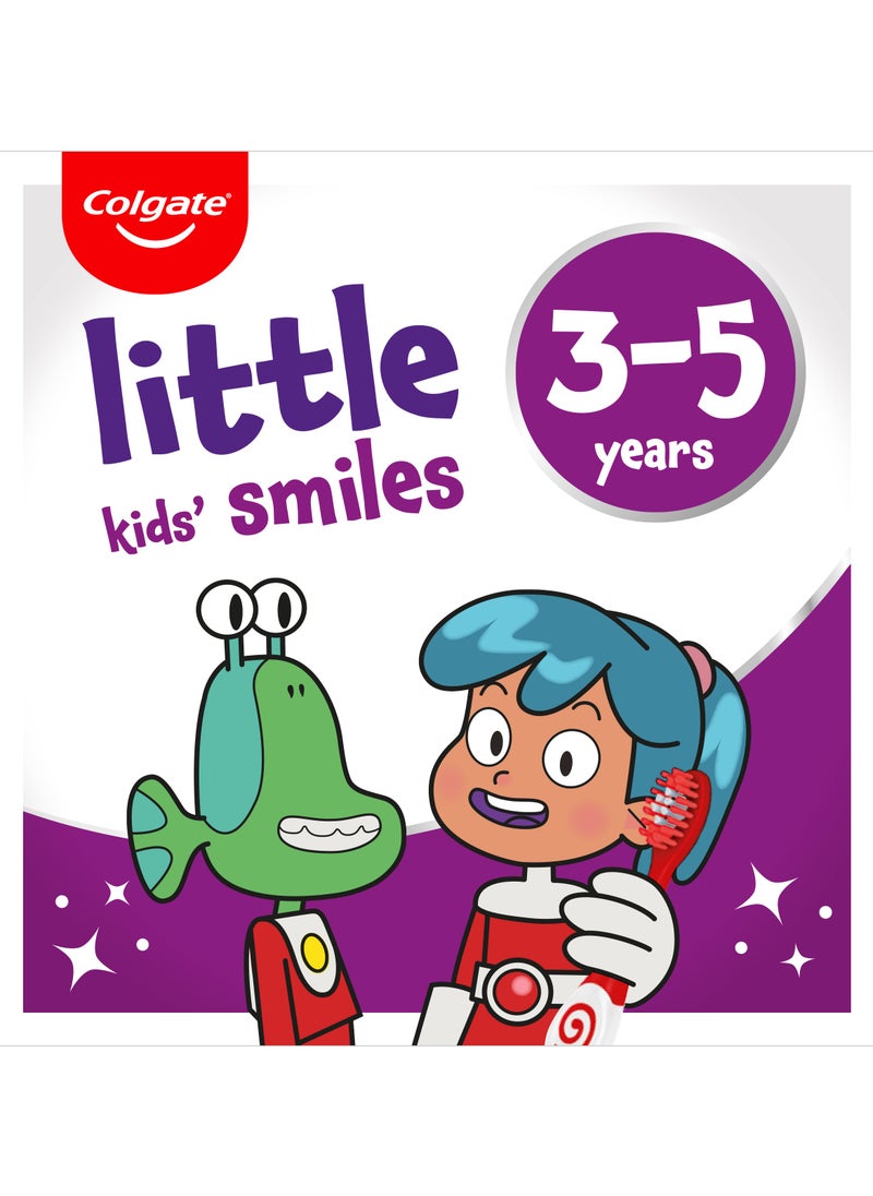 Colgate - Toothbrush Little Kids 3-5 years Super Soft Pack Of 2 - Image 1