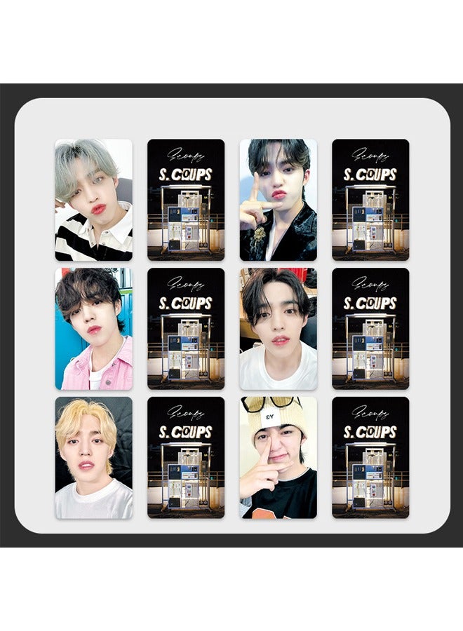 NIBEMINENT 6 Pieces SEVENTEEN Photo Cards - Image 1