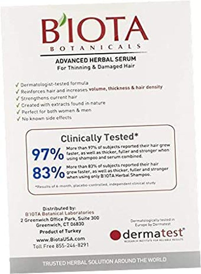 Biota BOTANICALS ADVANCED HERBAL CARE LEAVE-IN SERUM,12 count,0.34 oz.3 pack - Image 3