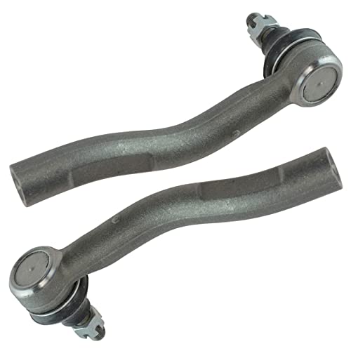 TRQ Front Outer Tie Rod Set Compatible with 2012-2019 Toyota Prius C 2007-2014 Yaris - Image 4