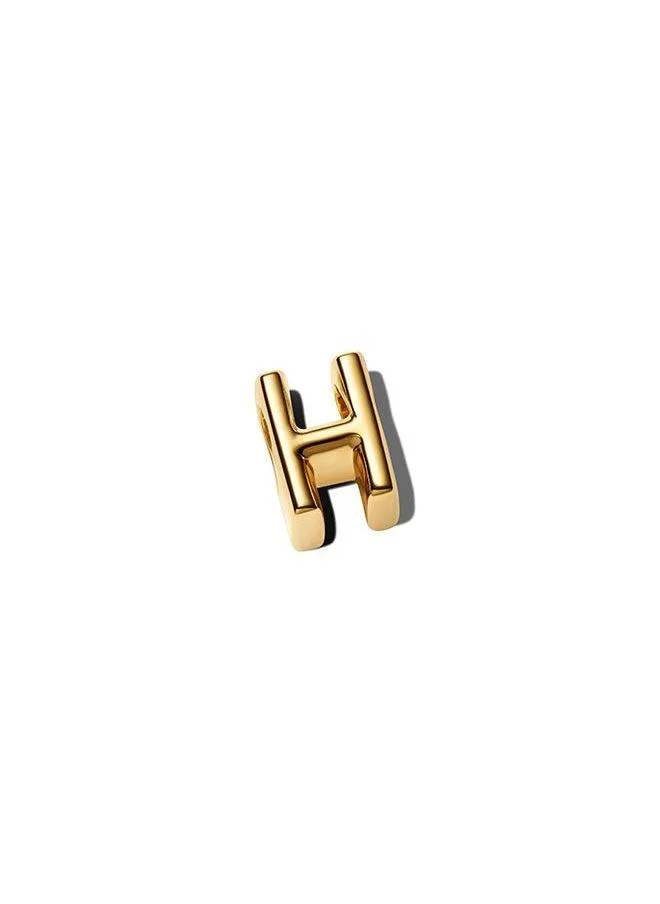 PANDORA Letter H Alphabet Charm