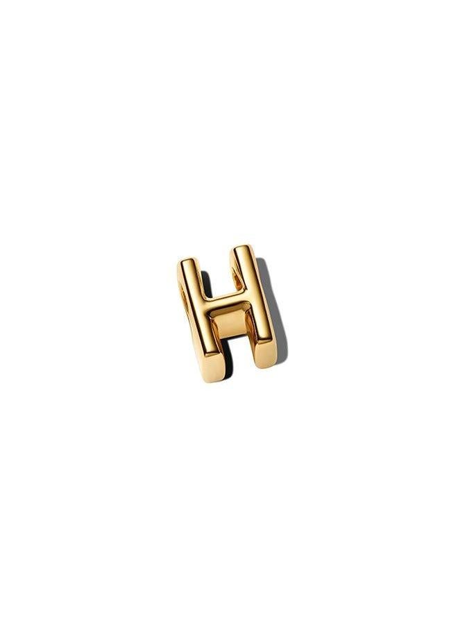 PANDORA Letter H Alphabet Charm  - Image 2