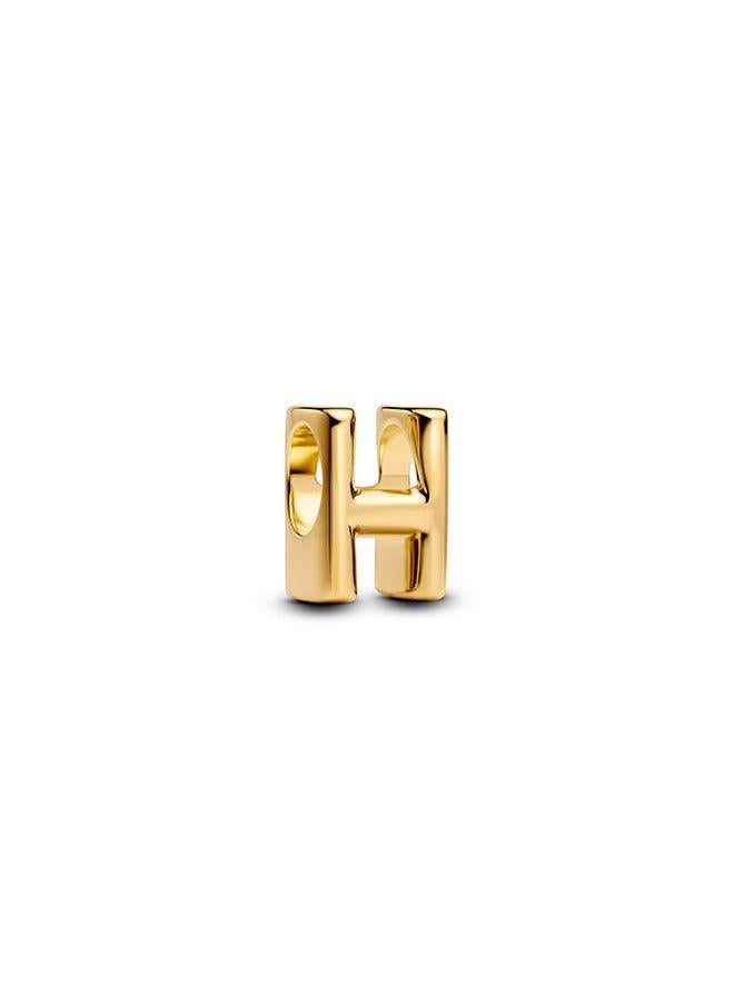 PANDORA Letter H Alphabet Charm  - Image 1
