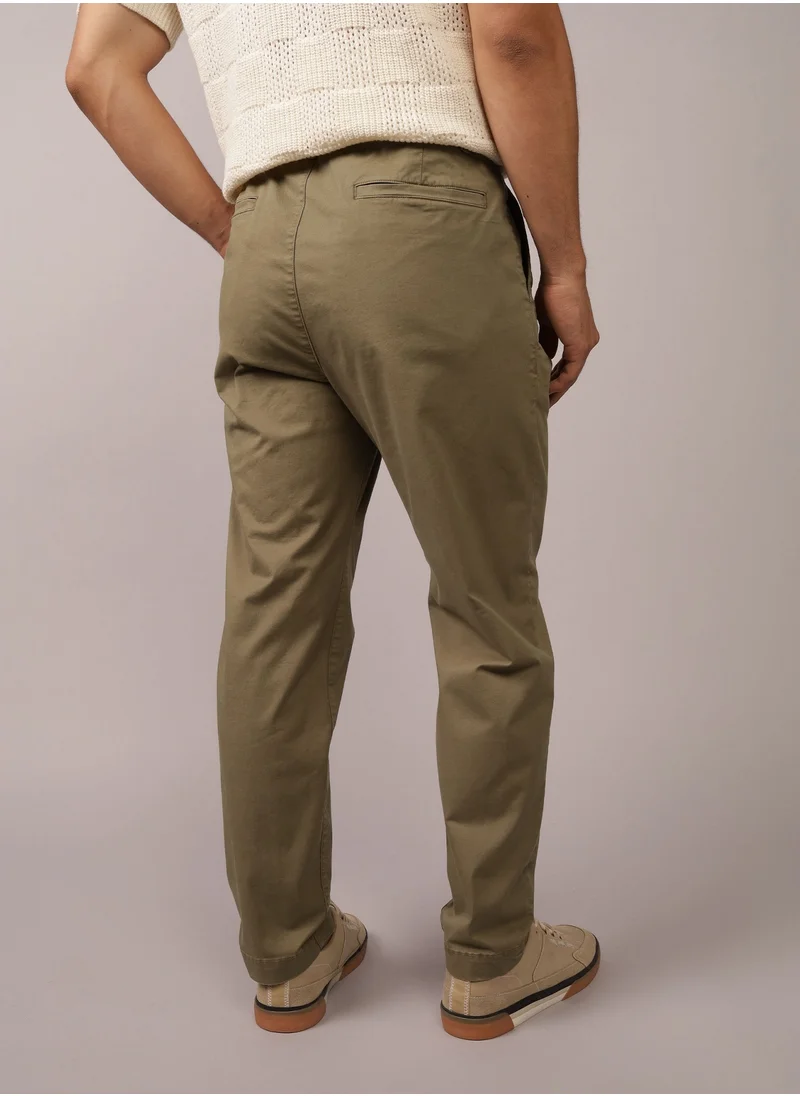 American Eagle AE Flex Pleated Pull-On Easy Pant